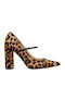 Brown High Heels Animal Print Carlienp5