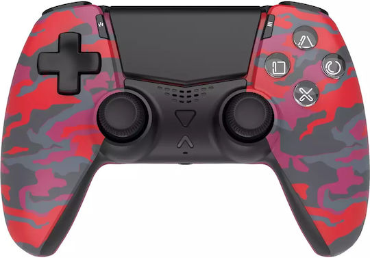 Cobra Ασύρματο Gamepad για PS5 / PC / Android / iOS Κόκκινο