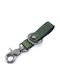 Μπρελοκ Fob Κλειδιων Δερματινο Green Metallic Black Trip Machine