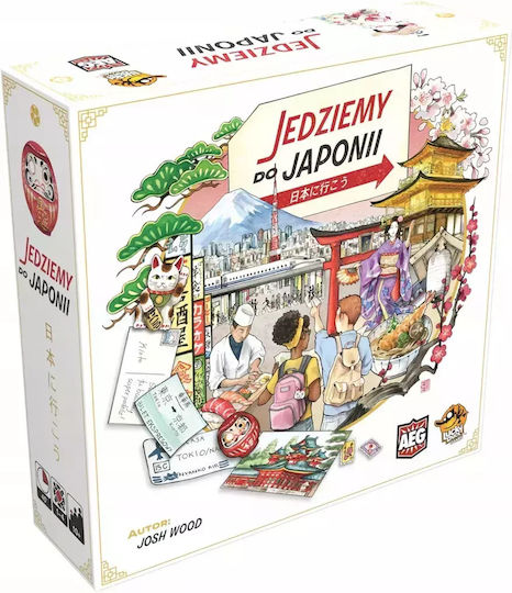 Board Game Let's Go to Japan for 1-4 Players 10+ Years Old (PL) Lucky Duck Games