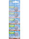 Lithium Batteries 3v Extol 5 Pcs 20x3.2mm 42050