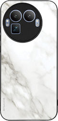 Husă Sonique Marble Series Realme GT 8 Pro 5G Albă