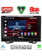 Lenovo Автомобилна Аудио Система (Блутут/USB/WiFi/GPS/Apple-Carplay/Android-Auto) с Тъчскрийн 9"
