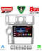 Lenovo Car Audio System Hummer H2 2008-2009 (Bluetooth/USB/WiFi/GPS/Apple-Carplay/Android-Auto) with Touch Screen 9"