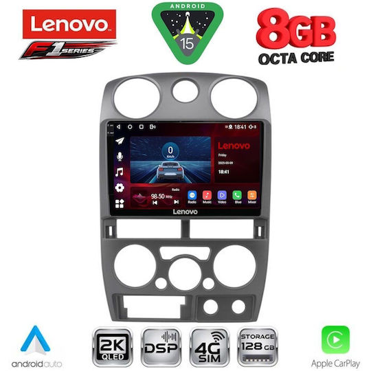 Lenovo Car Audio System Isuzu D-Max 2008-2012 (Bluetooth/USB/WiFi/GPS/Apple-Carplay/Android-Auto) with Touch Screen 9"