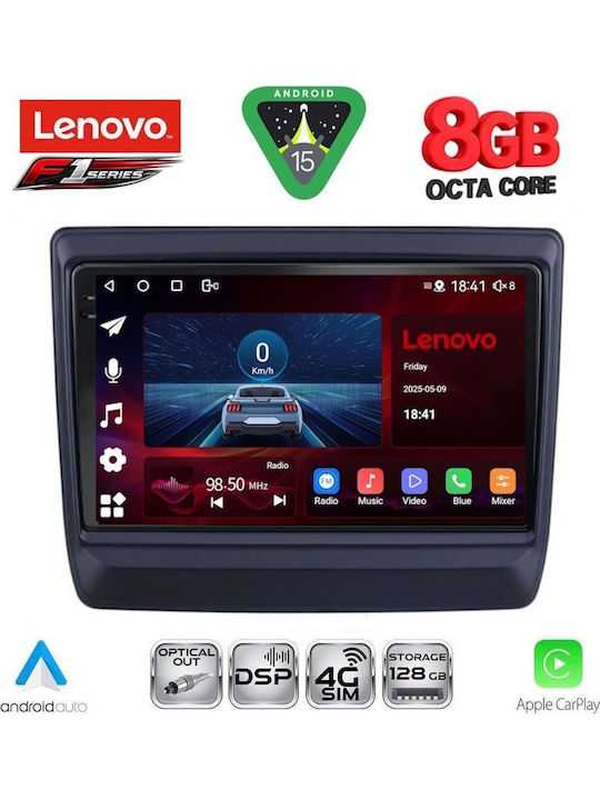 Lenovo Car Audio System Isuzu D-Max 2020 (Bluetooth/USB/WiFi/GPS/Apple-Carplay/Android-Auto) with Touch Screen 9"