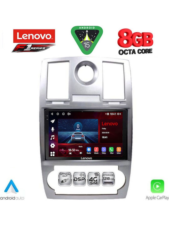 Lenovo Car Audio System Chrysler 300C 2005-2010 (Bluetooth/USB/WiFi/GPS/Apple-Carplay/Android-Auto) with Touch Screen 9"
