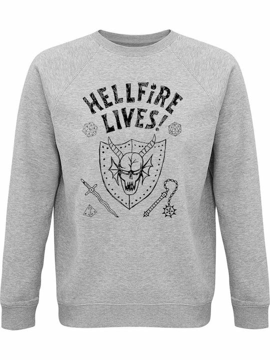 Sweatshirt Organic Unisex " Stranger Things Hel...