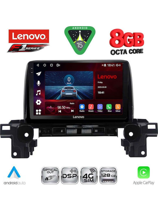 Lenovo Car Audio System for Mazda CX-5 2017 (Bluetooth/USB/WiFi/GPS/Apple-Carplay/Android-Auto) with Touch Screen 9"