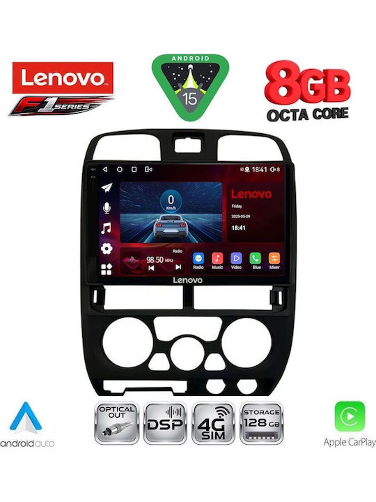 Lenovo Car Audio System Isuzu D-Max 2002-2008 (Bluetooth/USB/WiFi/GPS/Apple-Carplay/Android-Auto) with Touch Screen 9"
