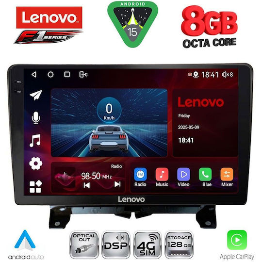 Lenovo Car Audio System for Land Rover Discovery / Range Rover Sport 2004-2009 (Bluetooth/USB/WiFi/GPS/Apple-Carplay/Android-Auto) with Touch Screen 9"