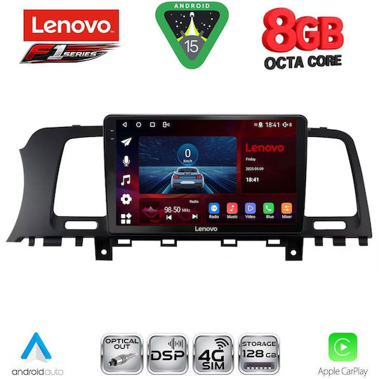 Lenovo Car Audio System for Nissan Murano 2007-2014 (Bluetooth/USB/WiFi/GPS/Apple-Carplay/Android-Auto) with Touch Screen 9"