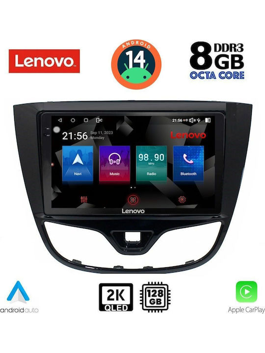 Lenovo Car Audio System for Opel Karl 2014-2019 (Bluetooth/USB/WiFi/GPS/Apple-Carplay/Android-Auto) with Touch Screen 10"