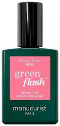 Manucurist Green Flash Oja Verde Rose 15ml