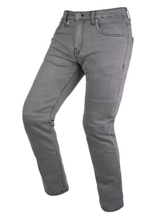 ByCity Bull Bărbați Pantaloni Motocicletă Bumbac Gri