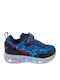 Kids Sneakers with Lights Blue