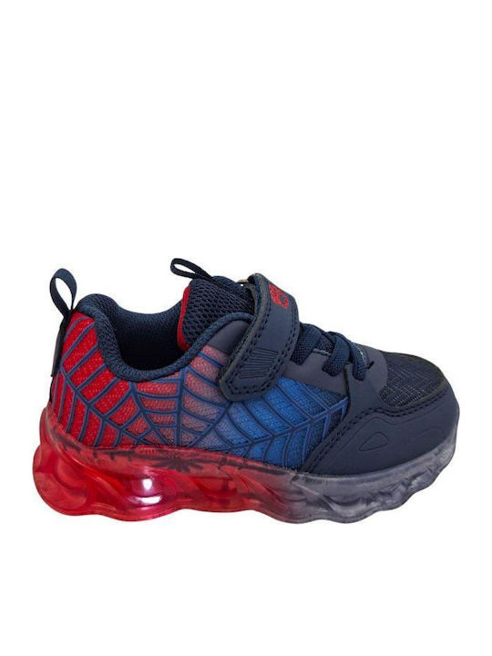 Παιδικά Sneakers με Φωτάκια Μπλε