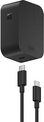 Microsoft Surface USB-C Laptop Charger 45W 5V for Microsoft with Detachable Power Cable