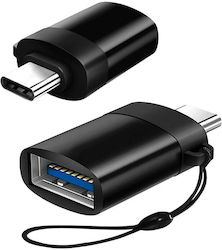 AT06277 USB-C Männlich zu USB-A Weiblich Konverter AT06277 USB-C Männlich zu USB-A Weiblich Konverter