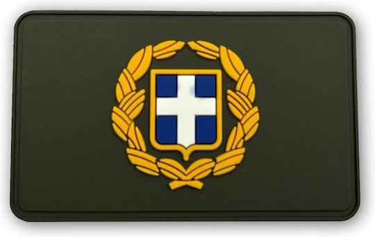 Survivors Σήμα Εθνόσημο Ελληνικού Στρατού Pvc 06-χακί-olive Green