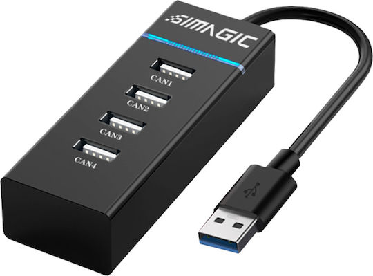 Simagic Hub 4 Θυρών με σύνδεση USB-A