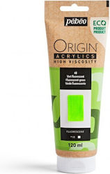 Ακρυλικο Pebeo Origin 120ml Fluorescent Green