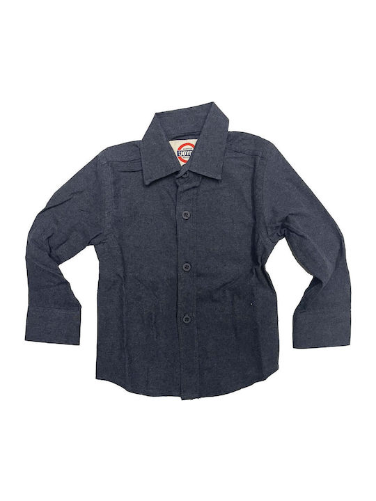 Joyce Kids Shirt Long Sleeve Blue