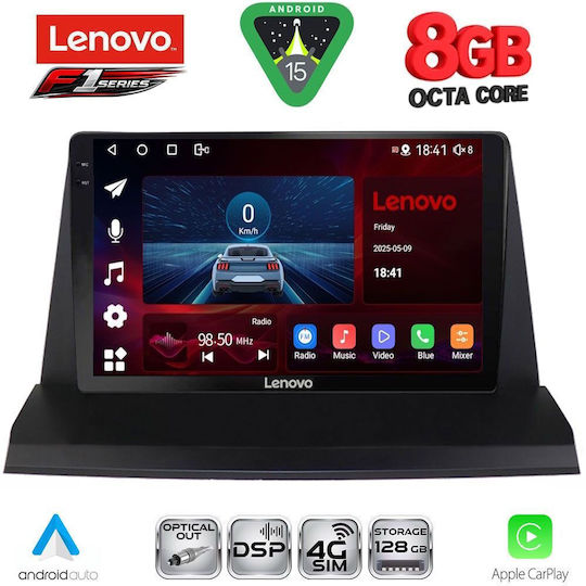 Lenovo Car Audio System for Lexus NX 2014-2022 (Bluetooth/USB/WiFi/GPS/Apple-Carplay/Android-Auto) with Touch Screen 9"