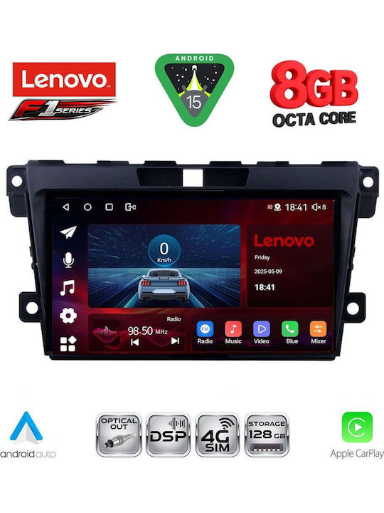 Lenovo Car Audio System for Mazda CX-7 2006-2012 (Bluetooth/USB/WiFi/GPS/Apple-Carplay/Android-Auto) with Touch Screen 9"
