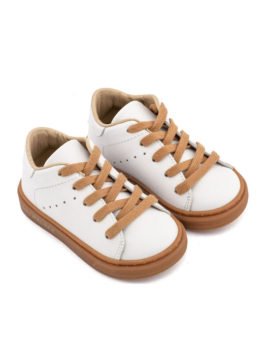 Babywalker White Baptism Leather Sneakers