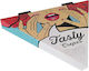 Disposable Crepe Box 25x25x4cm