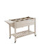 Outsunny Planter Box Lemn Wood 123x54x87cm.