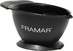 Hair Colouring Bowl Framar Supergrip Black