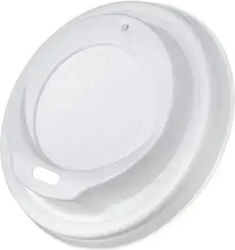 Καπακι Πιπιλα Λευκη 8oz 12oz 80mm 100τμχ Καπακι Πιπιλα Λευκη 8oz 12oz 80mm 100τμχ
