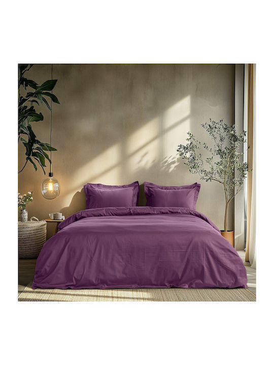 Beauty Home Set Duvet Cover Cotton Satin 170x25...