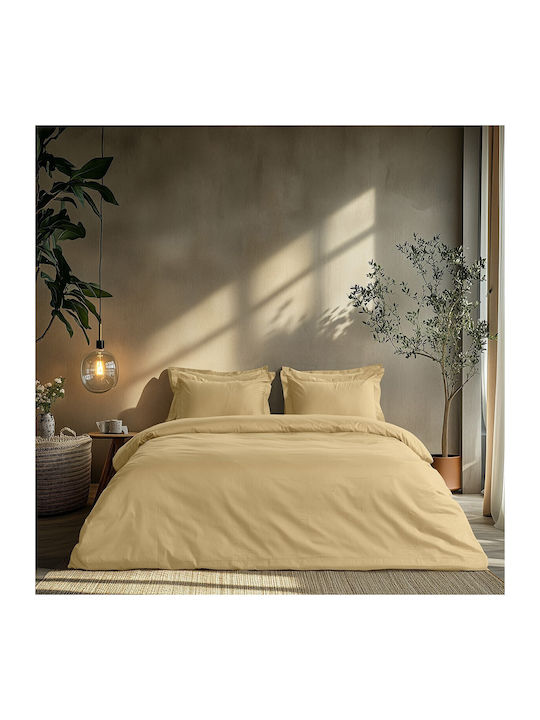 Beauty Home Cotton Satin Duvet Cover Set 170x25...