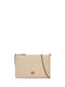 Flat Classic Leather Women's Bag Shoulder Beige
