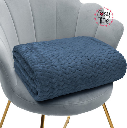 Cosy All Seasons Διπλή 215x230εκ. Μπλε Ραφ