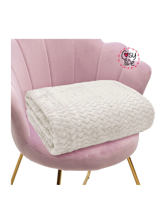 Cosy All Seasons Velvet Blanket Single 160x220c...