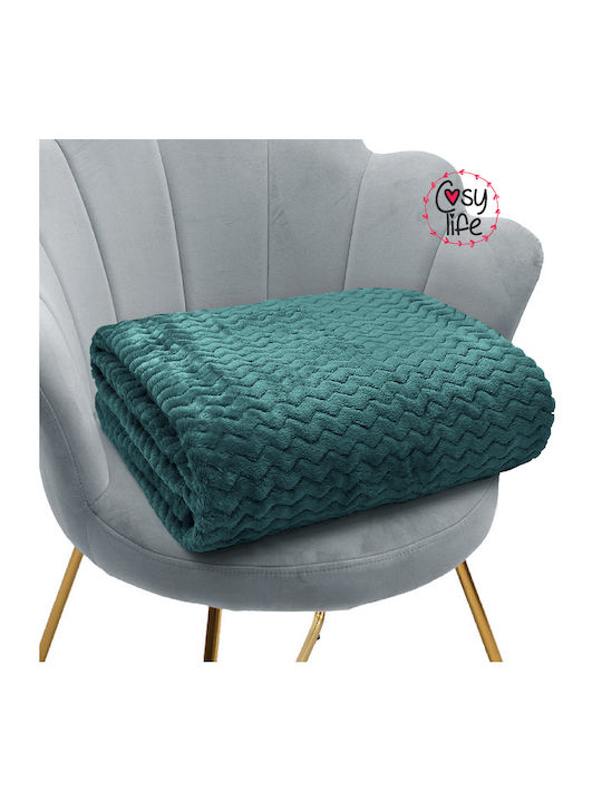 Cosy All Seasons Blanket Velvet Double 215x230c...