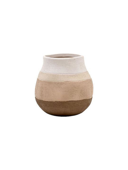 Fylliana Decorative Vase Fl2009 Brown 18x18cm