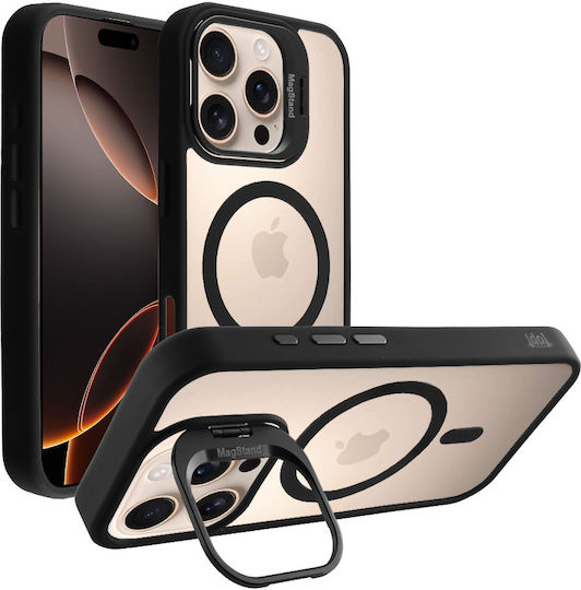 Idol 1991 Magstand Back Cover Σιλικόνης Διάφανο (iPhone 16 Pro Max)