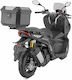 Givi Monolock Motorcycle Aluminum Top Case 38lt Black