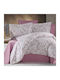 MayHome Σετ Κουβερλί Μονό Βαμβακερό Floral 160x240cm 2τμχ