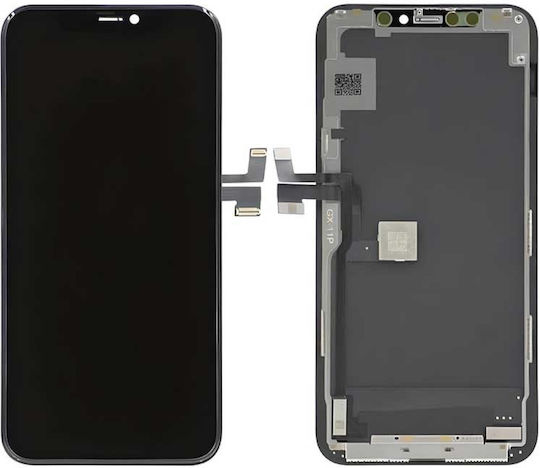 O ecran In-cell Premium cu Mecanism Tactil pentru iPhone 11 Pro Max (Negru)
