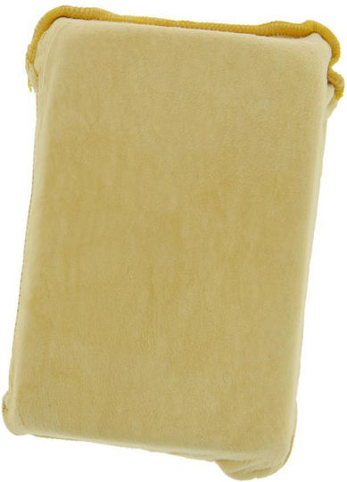 Carlinea Autowaschlappen Trocknen Körper 100% Leder Samt 15x10cm 011017
