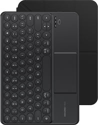 Amazingthing Minimal Husă Keylite Combo Tastatură iPad Air M3 13" Negru