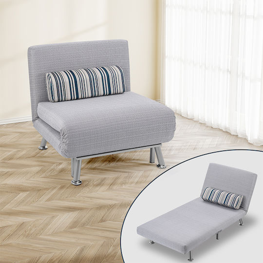 Πολυθρόνα Relax Γκρι 75x73x42cm