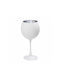 Espiel Set Gläser für Weißwein aus Glas in Silber Farbe 655ml 6Stück