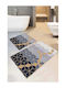 Bath Mats Pattern of Shells and Stars Colorful 60 x 60 cm